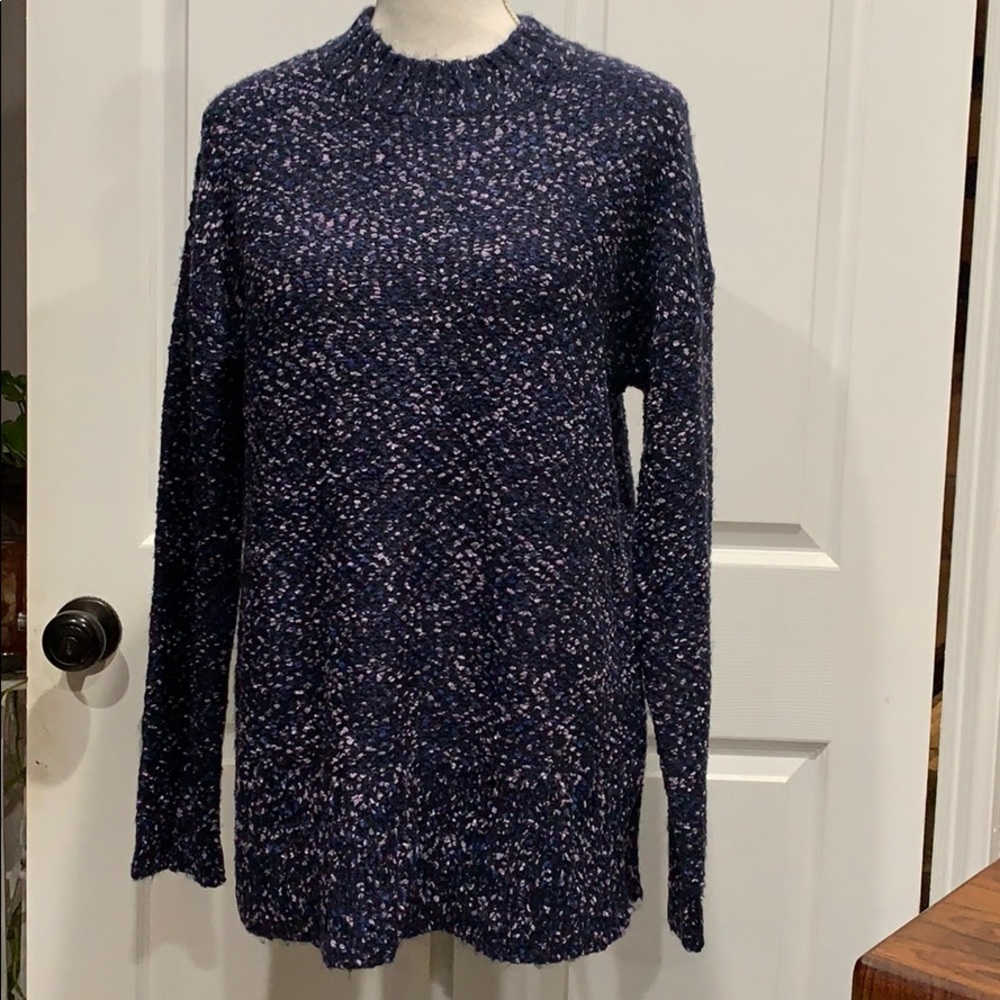 OST turtleneck sweater size L navy